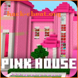 Pink house for minecraft icon