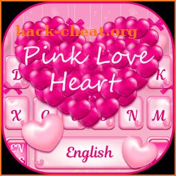 Pink Love Heart keyboard icon