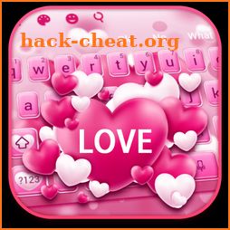 Pink Love Keyboard icon