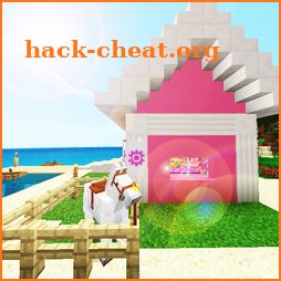 Pink Mansion Minecraft Game for Girls icon