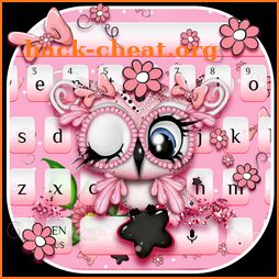 Pink Owl Toy Keyboard icon
