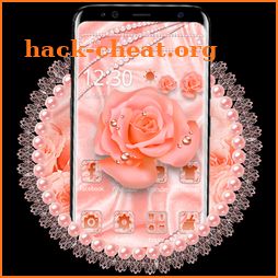 Pink Pearl Rose Flower icon