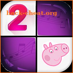 Pink Piano PeppaPig Tiles 2 icon
