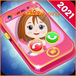 Pink Princess Baby Phone icon