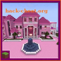 Pink Princess House Map for MCPE icon