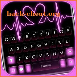 Pink RGB Heart Keyboard Theme icon
