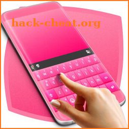 Pink Rubber Keyboard Theme icon