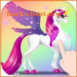 Pink Unicorn Fashion - Magic dress up icon