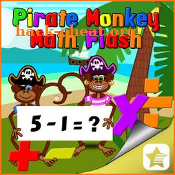 Pirate Monkey Math Flash icon
