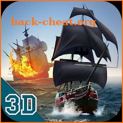 Pirate Ships Battle King 3D icon
