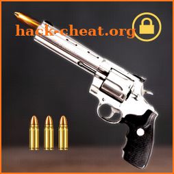 Pistol fire screen lock icon