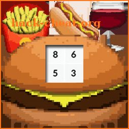 Pixel Art Food Color By Number Burger Game icon
