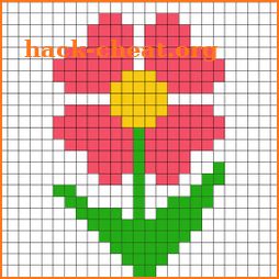 Pixel Color By Numbers: Flowers icon