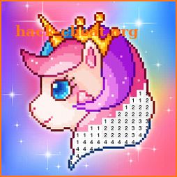 Pixel Coloring-Paint by number icon