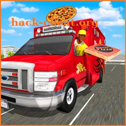 Pizza Delivery Van Boy Sim 3D icon