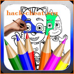 PJ Coloring book for Masks boy and friends app icon