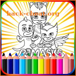 PJ Hero Masks Coloring Book icon