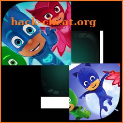 Pj heroes masks Piano game icon