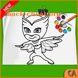 PJ Masks Coloring book - Coloring PJ Masks icon