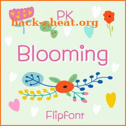 PKblooming™ Latin FlipFont icon