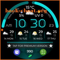 Plasma Flow Lite Watch Face icon