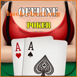 Poker Offline Free 2019 - Texas Holdem With Girl icon