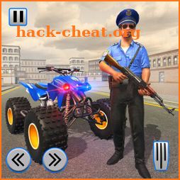Police ATV Quad Bike Real Gangster Chase icon