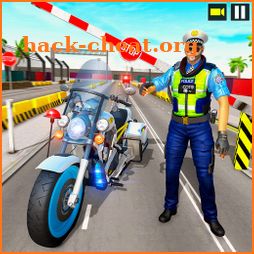 Police Bike Border Patrol Game icon