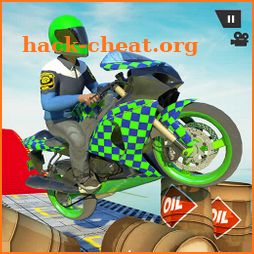 Police bike stunts racing game 2019 icon