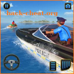 Police Boat City Criminal Chase icon