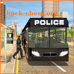 Police Bus Driving Simulator: US Cops Coach Drive icon