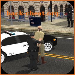 Police Car Chase Crime City Driving Simulator 3D icon
