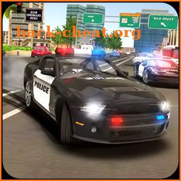 Police Car : Drift Racing City Criminal Chase Game icon