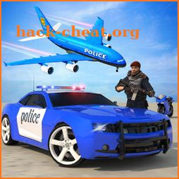 Police Car Plane Transporter: Real Crime Simulator icon