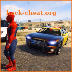 Police Cars Superhero Stunt Simulator icon