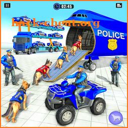 Police Dog Transport Car Games icon