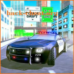 Police Drift Car Racer: Cop Car Driving Simulator icon