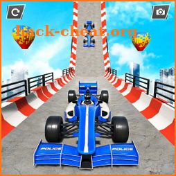 Police Formula Ramp Car Stunts: GT Stunt Car Games icon