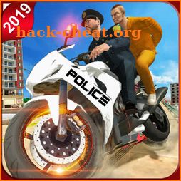 Police Moto Bike Prisoner Transport 3D icon