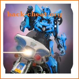 Police Moto War Robots Transformers icon