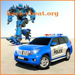 Police Prado Car Robot Transform Games: Car Games icon