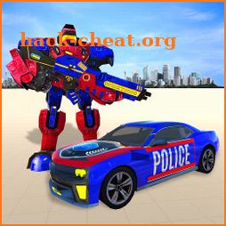 Police Robot Car Hero: Transform Robot Games icon
