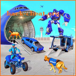 Police Robot Dog Plane Car Transport Truck ATV Sim icon