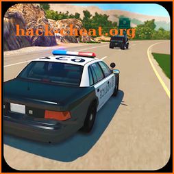 Police vs Terrorist : City Escape Car Driving Game icon