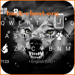 Polygon Wolf Keyboard Theme icon