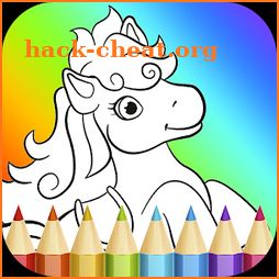 Pony Coloring Book icon