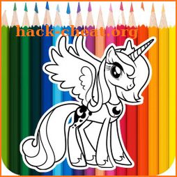 Pony Coloring Little Game icon