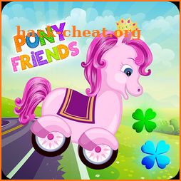 Pony Friends 🦄 - Beepzz racing game for kids icon
