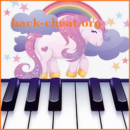 Pony Piano : Magical Colorful Piano Tiles Kids icon