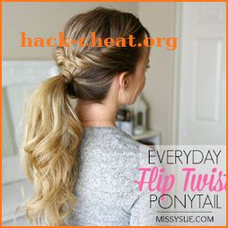 Ponytail Hair Style icon